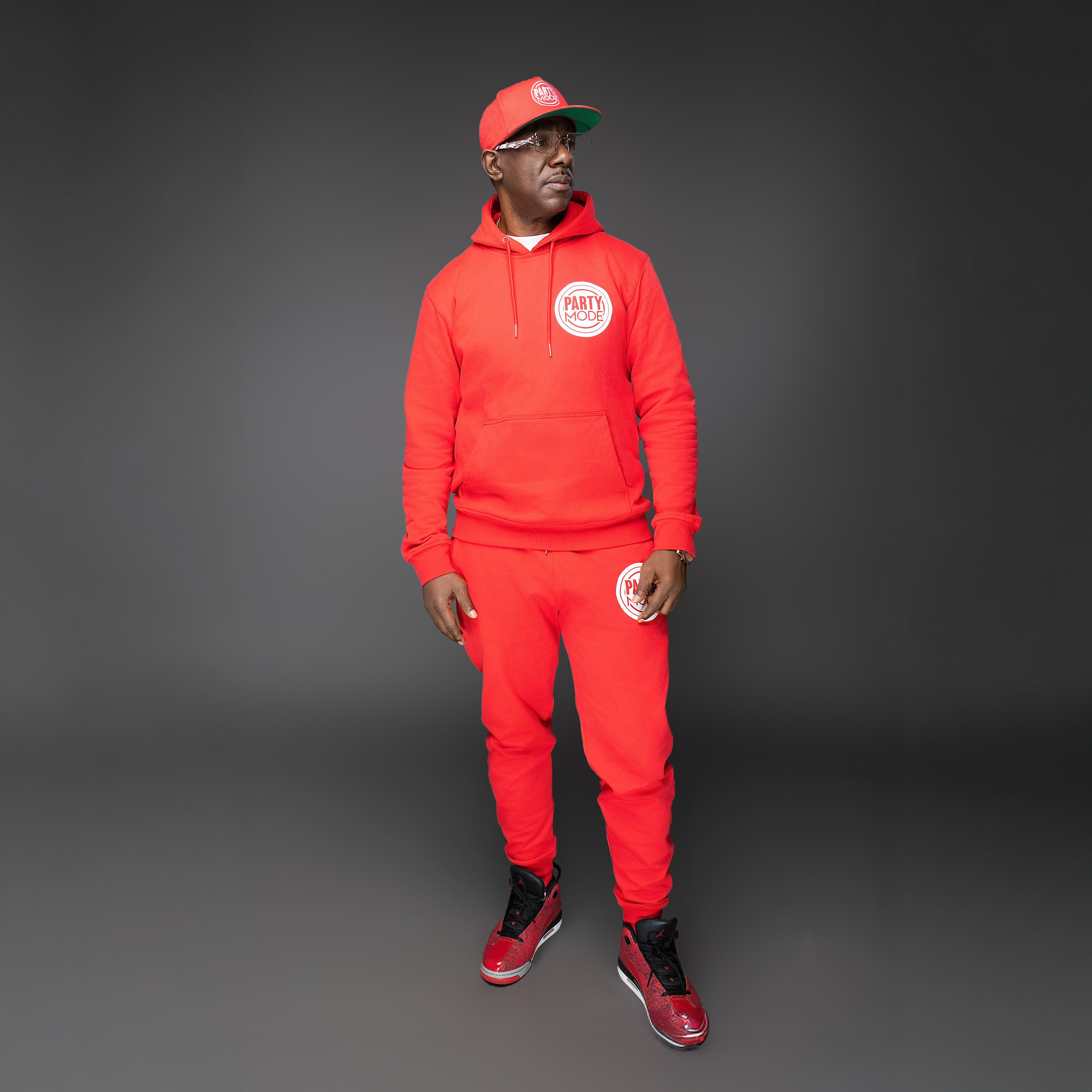 PartyMode (White Logo) Sweat Suit