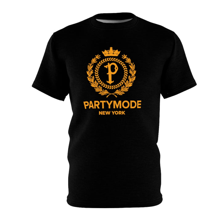 Gold Logo PartyMode NY Tee