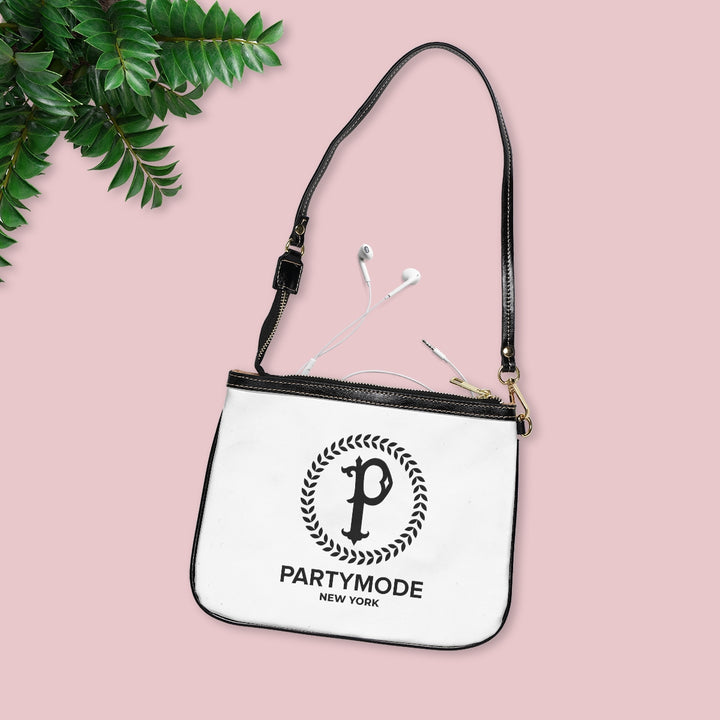 White PartyMode Small Shoulder Bag