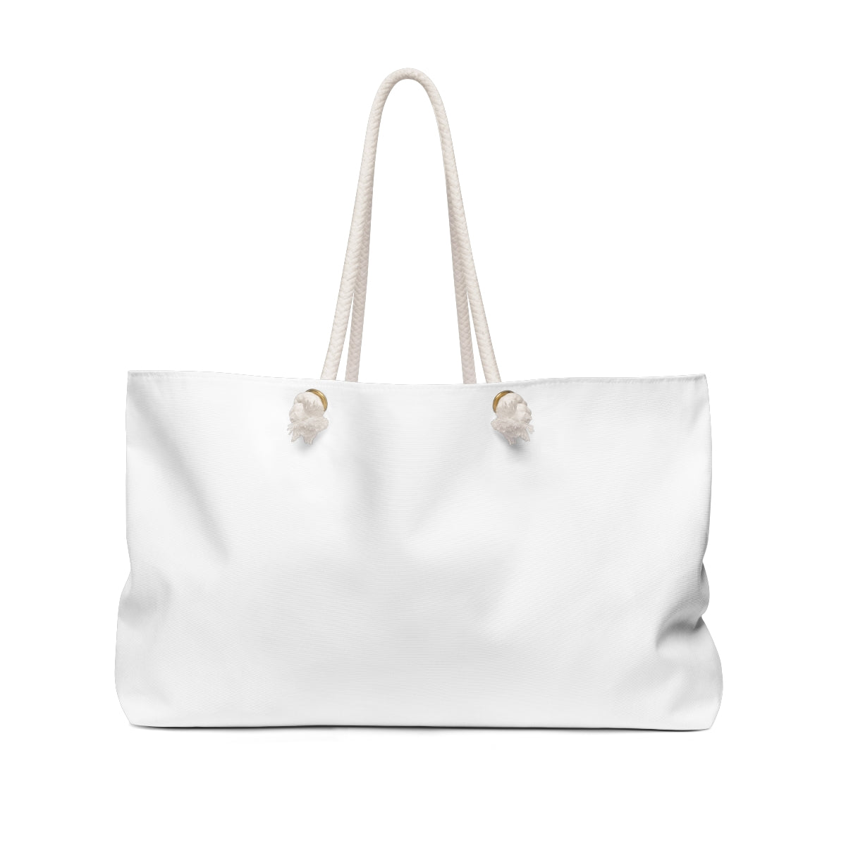 White w/ Pink Weekender Bag