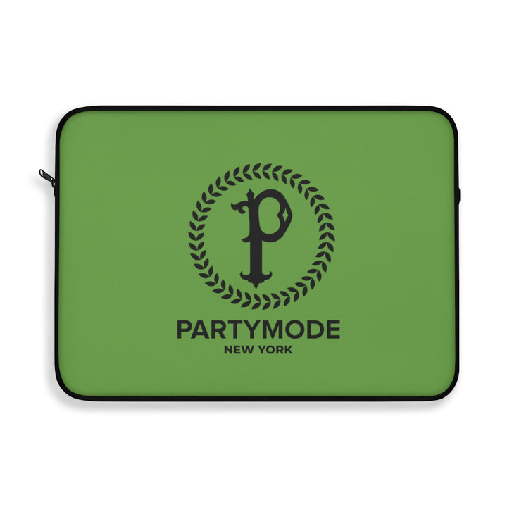 Green PartyMode Laptop Sleeve