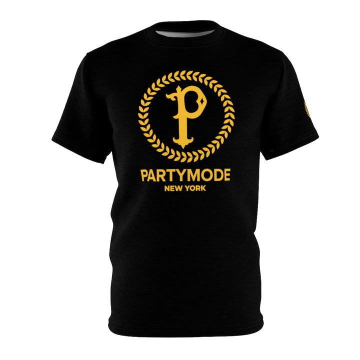 Gold Logo PartyMode NY Tee