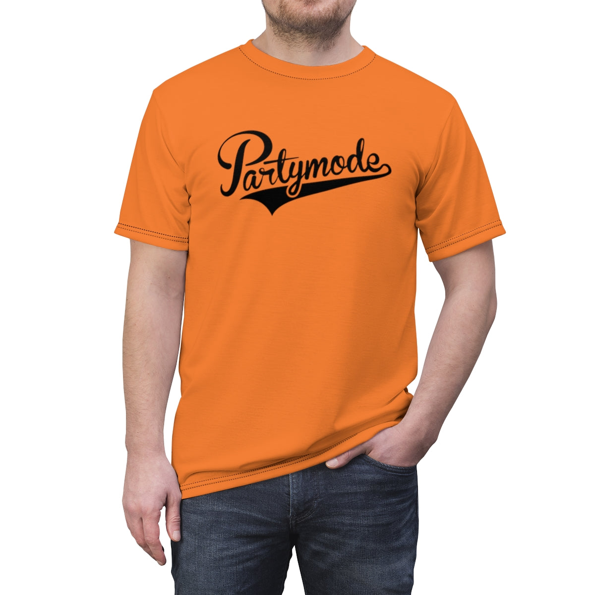 Orange w/ Black PartyMode Tee