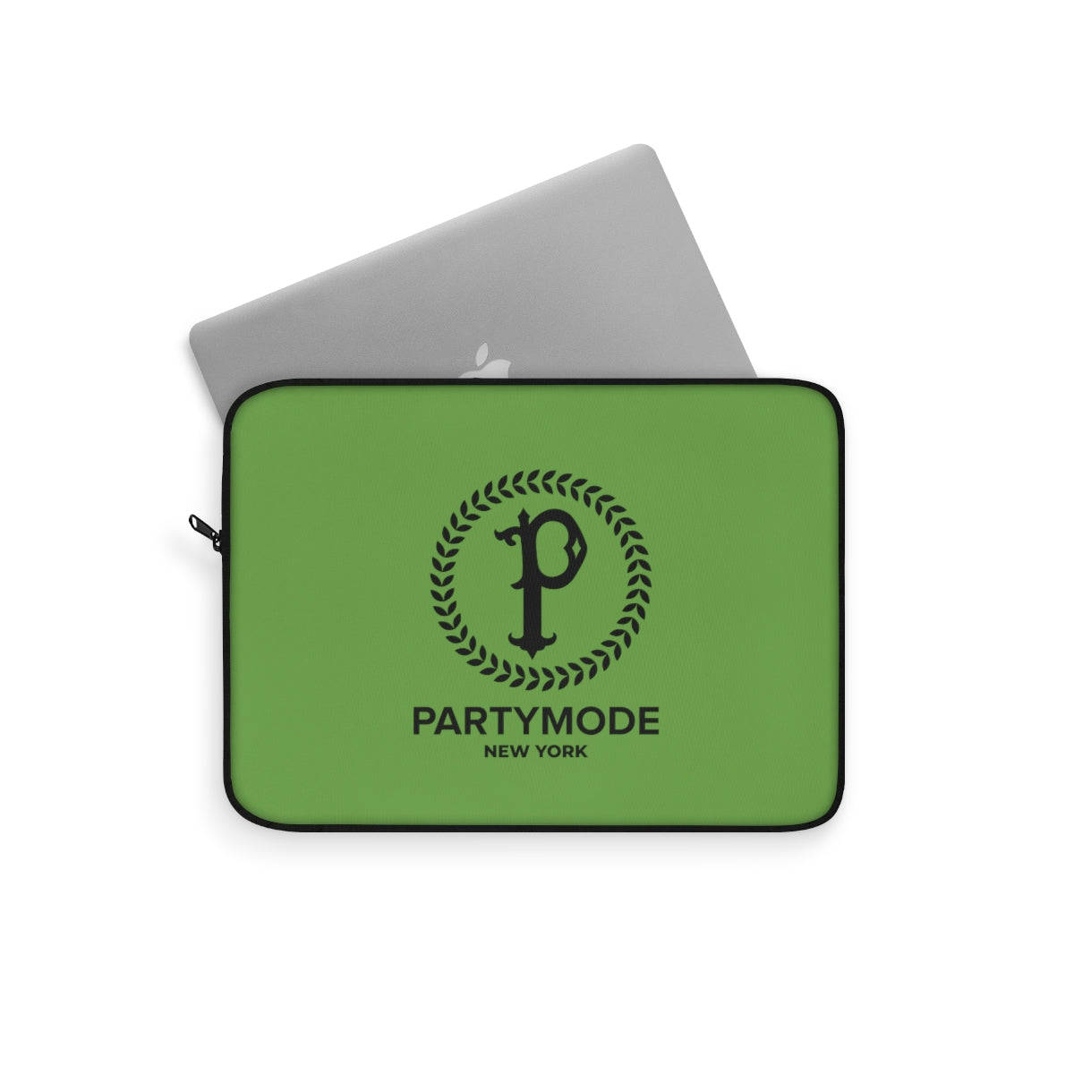 Green PartyMode Laptop Sleeve