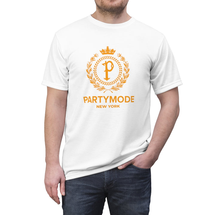 Gold Logo PartyMode NY Tee