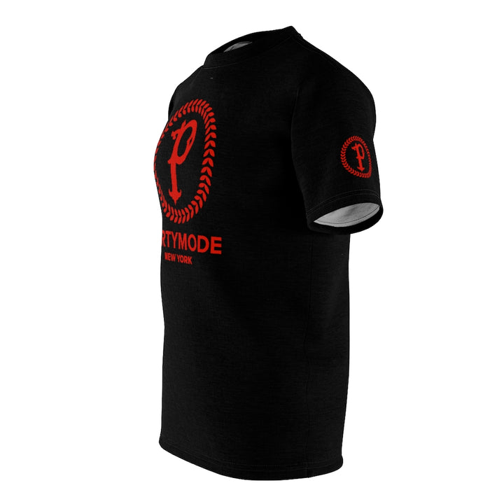 Red Logo PartyMode NY Tee