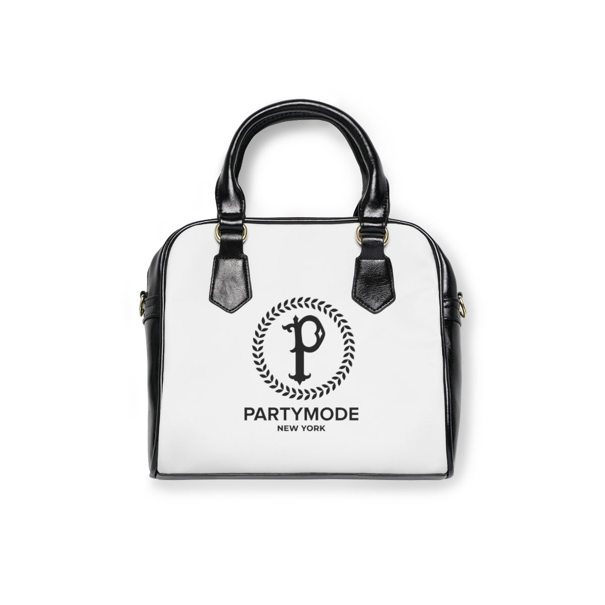 White PartyMode Shoulder Handbag