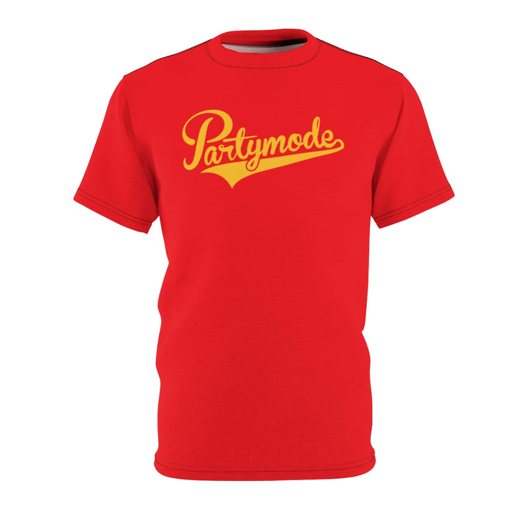 Red w/ Gold PartyMode Tee