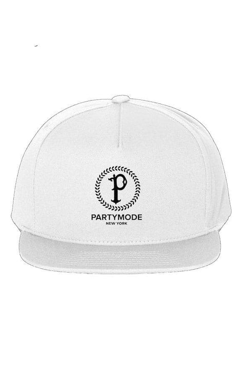 White PartyMode Snapback