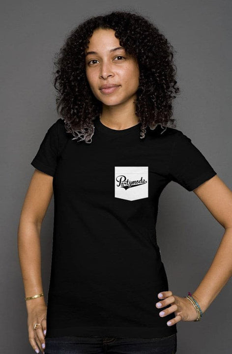 Black PartyMode Pocket T-Shirt