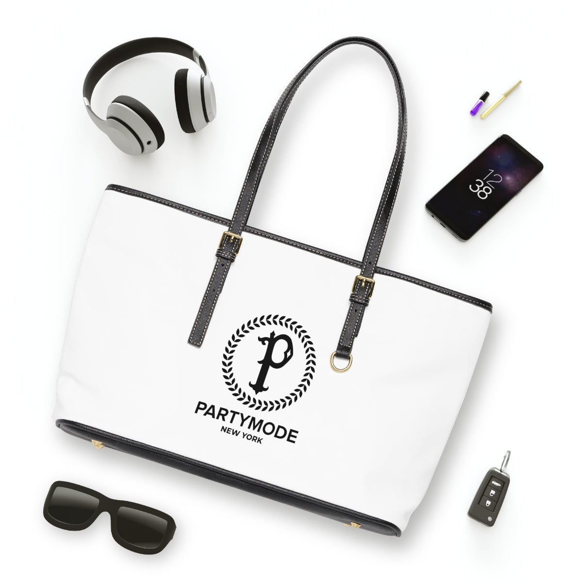 PartyMode Leather Shoulder Bag