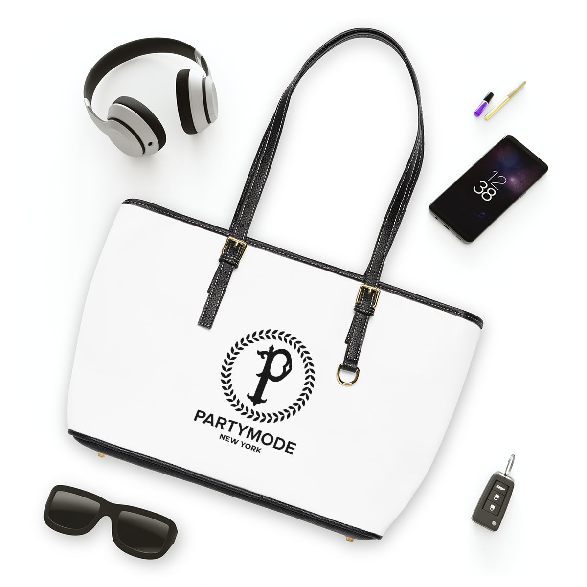 PartyMode Leather Shoulder Bag