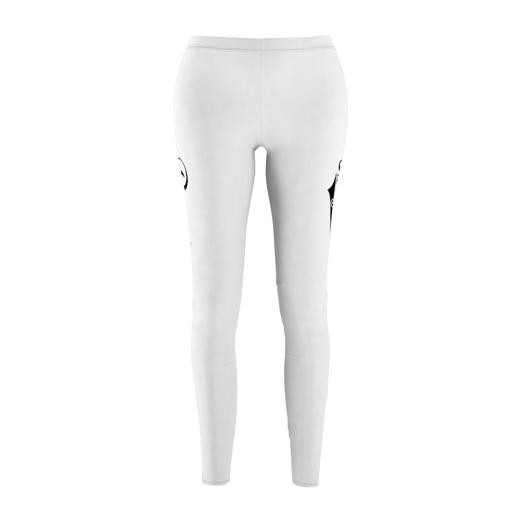 White w/ Black PartyMode Leggings