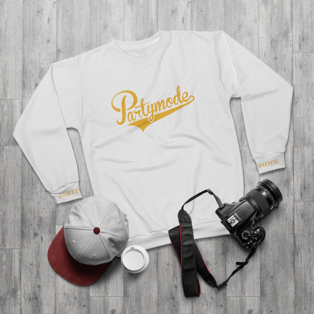 White w/ Gold Sweatshirt