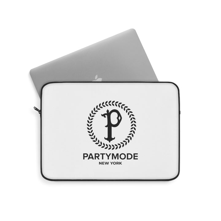 White PartyMode Laptop Sleeve