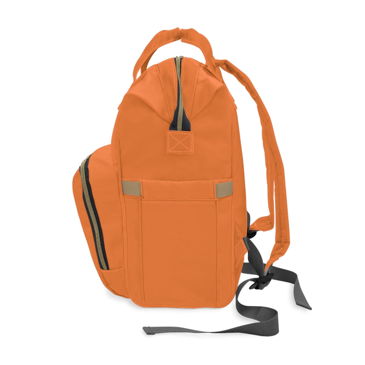 Orange PartyMode Diaper Bag