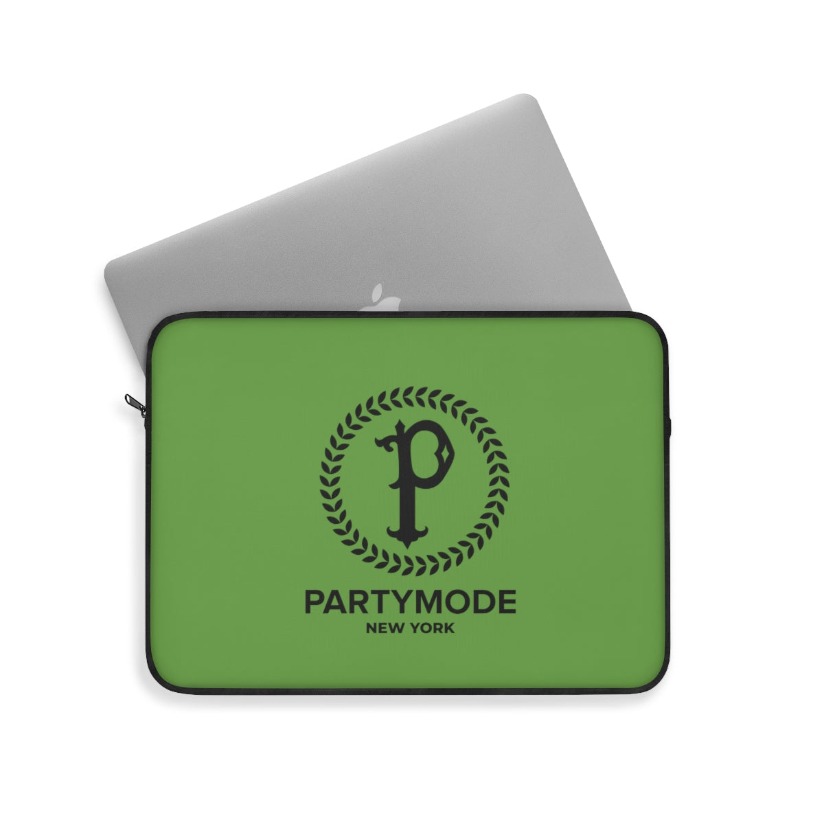 Green PartyMode Laptop Sleeve