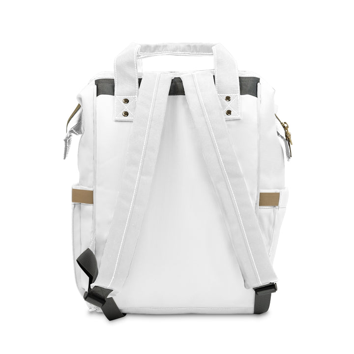 White PartyMode Diaper Bag