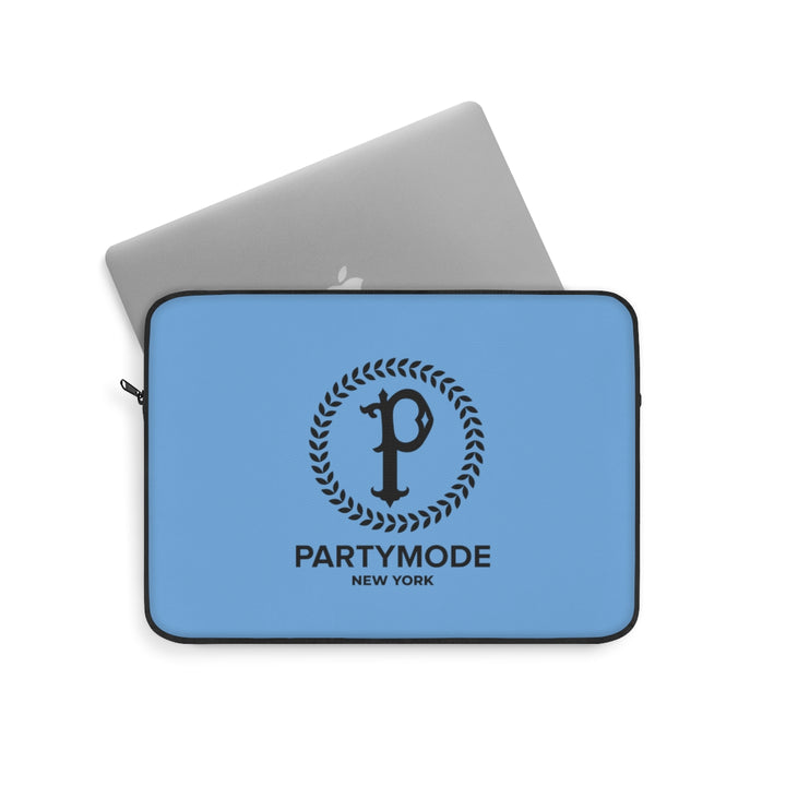 Blue PartyMode Laptop Sleeve