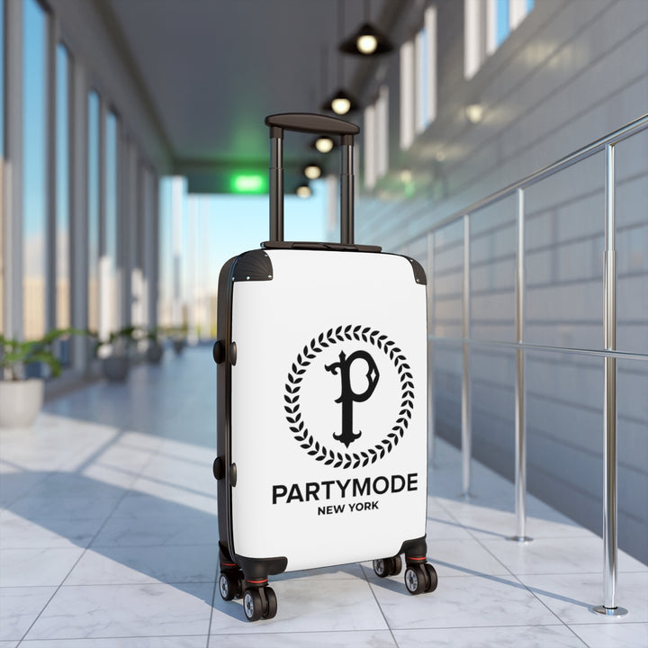 White PartyMode Suitcase