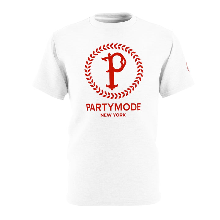 Red Logo PartyMode NY Tee