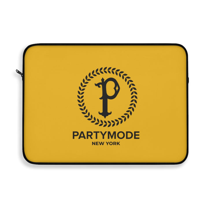 Yellow PartyMode Laptop Sleeve