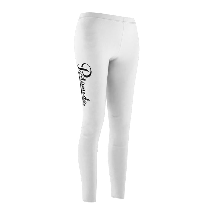 White w/ Black PartyMode Leggings