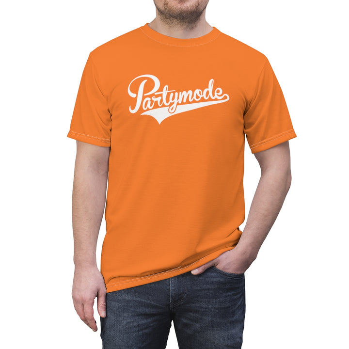 Orange w/ White PartyMode Tee